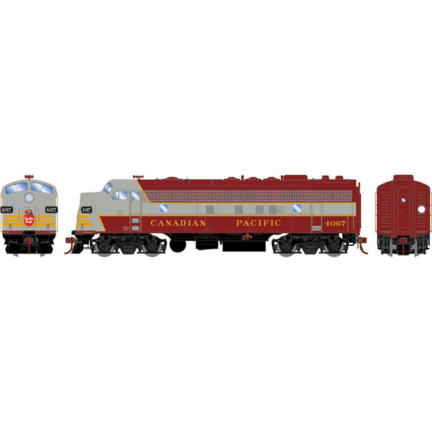 OakridgeStores.com | ATHEARN - HO FP7A Locomotive with DCC & Sound, CPR #4067 - (G19701) 797534197015
