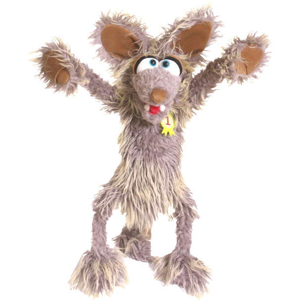 OakridgeStores.com | Living Puppets - Artie The Coyotte Large 27-Inch Plush Hand Puppet for Boys and Girls (LP695) 850044886951
