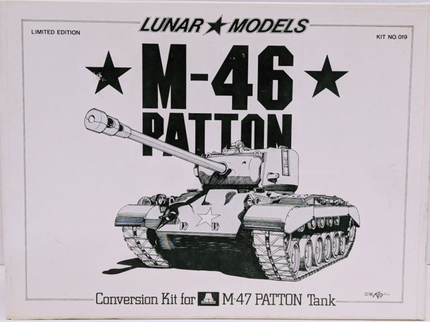 RESALE SHOP - Lunar Models #019 1:35 Conversion Kit for Italeri M-46 Patton Tank - NOB (A1)