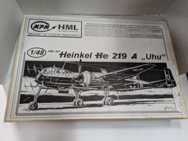 RESALE SHOP - MPM HML 1:48 HML001  Heinkel He 219 A " Uhu " - NIOB (U57) RESALE SHOP - MPM HML 1:48 HML001  Heinkel He 219 A " Uhu " - NIOB (U57)