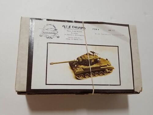 RESALE SHOP - A.E.F. Designs 1:35 Scale M26 Pershing Conversion Resin Kit KA-17 - NOB (U60)