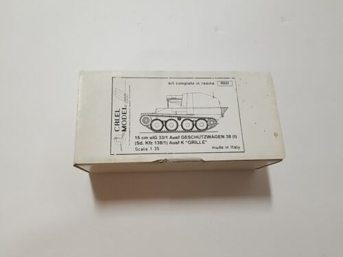 RESALE SHOP - Cri El Model 1:35 Ausf Geschutzwagen 38. Grille #R032 - resin - NIOB