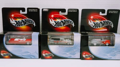 RESALE SHOP - Lot Of 3 Limited Edition '100%' Hot Wheels 1:64 Diecast Cars - New