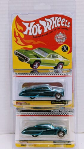 RESALE SHOP - Lot Of 2 Hot Wheels 1:64 Diecast Purple Passion Cars - New