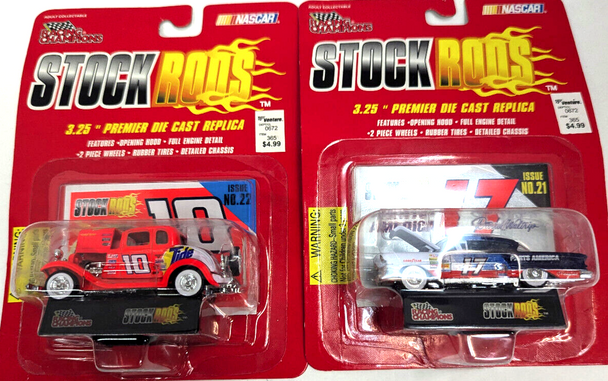 RESALE SHOP - VTG 1:64 Racing Champions Stock Rods (lot of 2)  - NEW