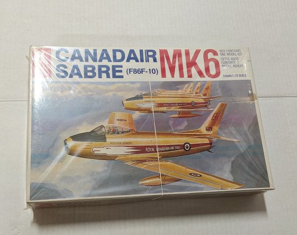 RESALE SHOP - NOB HOBBYCRAFT 1/72 CANADAIR SABRE MK6 (F86F-10) Model Kit #HC1399