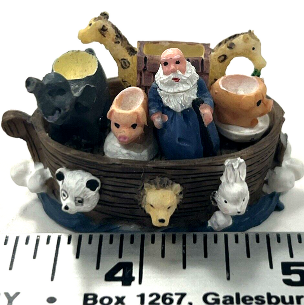 RESALE SHOP - Dollhouse 1:12 Noah's Ark Childs Toy - preowned