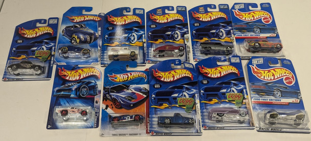 RESALE SHOP - LOT Of 11 Hot Wheels Various Racing Vehicles - new