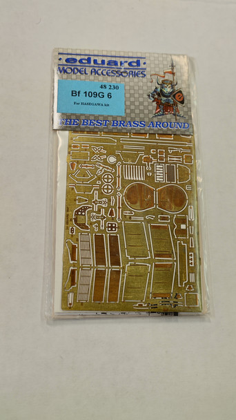 RESALE SHOP - EDUARD 1/48 Bf 109G 6 Model Detailing Kit For Hasegawa 48 230