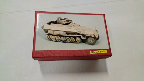 RESALE SHOP - NOB Mini Art Studio WWII GERMAN DRILLING MG151/20 Sdkfz 251/21C Conversion 3501