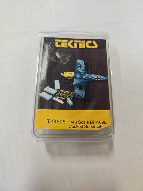 RESALE SHOP - TEKNICS 1/48 BF-109E Cockpit Superset Model Detailing Kit TK4825 RESALE SHOP - TEKNICS 1/48 BF-109E Cockpit Superset Model Detailing Kit TK4825
