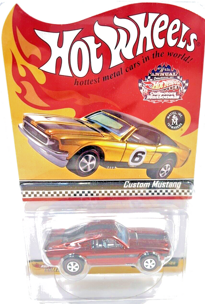 RESALE SHOP - Mattel 1:64 Hot Wheels Custom Mustang 7th Ann .Dearborn Collectors Nationals