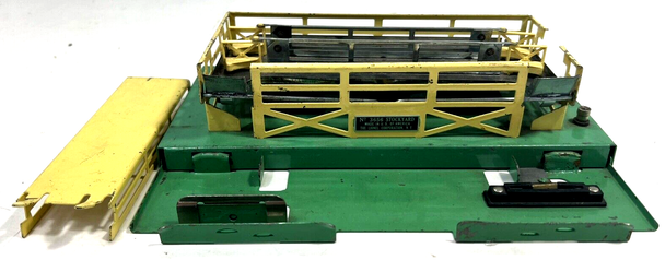RESALE SHOP - VTG Lionel O Gauge Stockyard Cattle Ramp #3656- untested- no box-no animals