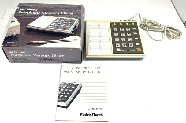 RESALE SHOP - VTG Radio Shack 104 Number Telephone Memory Dialer - NIOB
