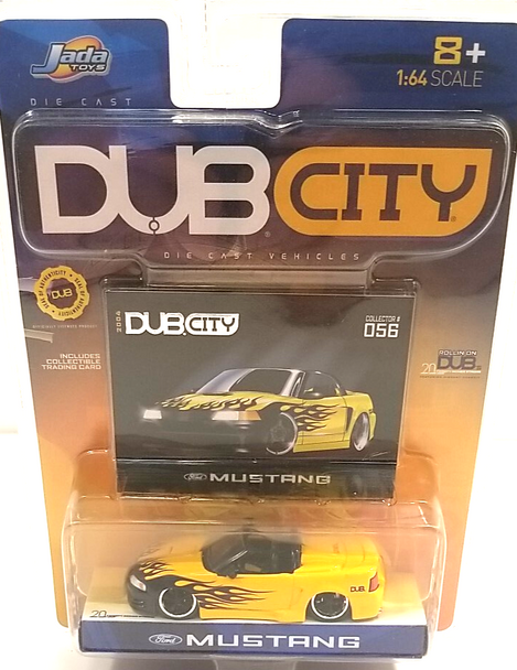 RESALE SHOP - Jada Toys Dub City Ford Mustang 1:64 #056 - NEW