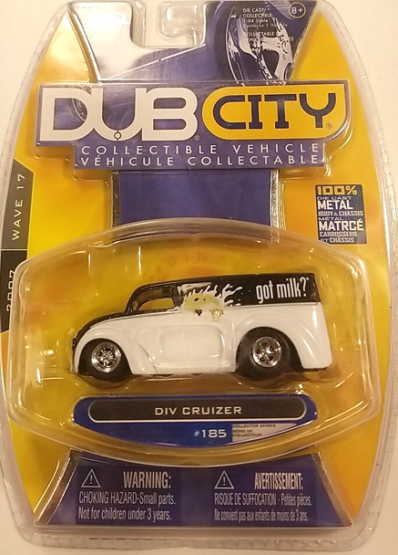 RESALE SHOP - JADA 1:64 Dub City DIV Cruizer "Got Milk?"  #164 2007- NEW