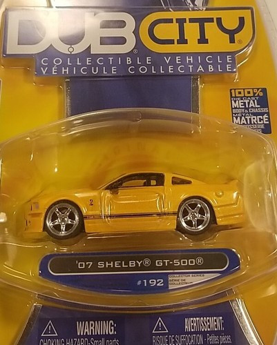RESALE SHOP - Jada  1:64 Dub City '07 Shelby GT-500 Wave 17 #192 - NEW