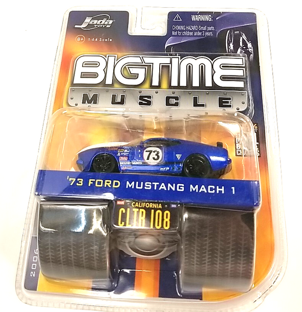 RESALE SHOP - Jada 1:64 Big Time Muscle '73 Ford Mustang Mach 1 #73 - NEW