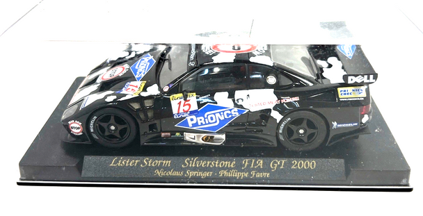 RESALE SHOP - Fly 1:32 S Spain Lister Storm Silverstone FIA GT2000  Mad Cow - preowned