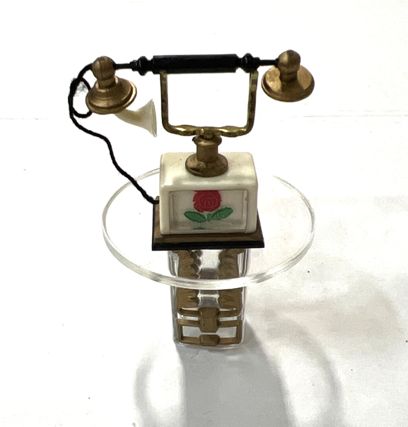 RESALE SHOP - VTG 1:16 IDEAL Petite Princess Dollhouse  Fantasy Telephone Set - preowned