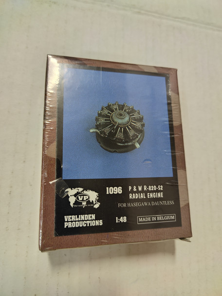 RESALE SHOP - VERLINDEN PRODUCTIONS 1/48 P & W R-820-52 RADIAL ENGINE For Hasegawa Dauntless