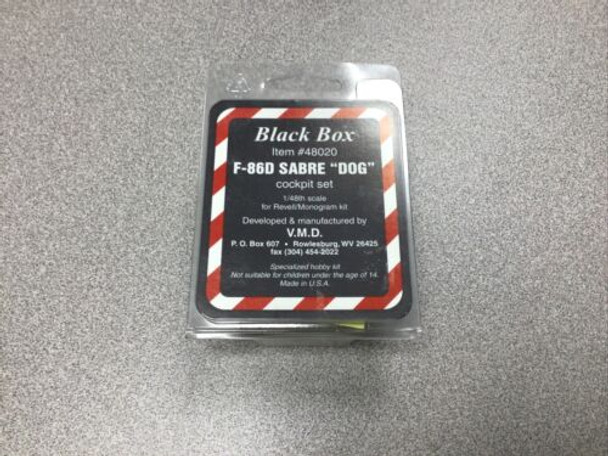 RESALE SHOP - Black Box 1:48 F-86D Sabre Dog Cockpit Set For Revell/ Monogram