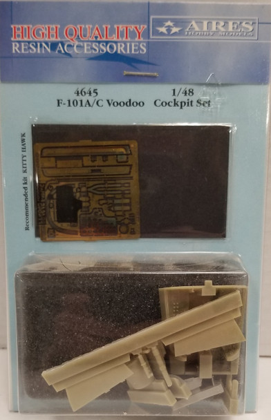 RESALE SHOP - Aires High Quality Resin Accessories 1/48 Cockpit F101A/C Voodoo For Kitty Hawk