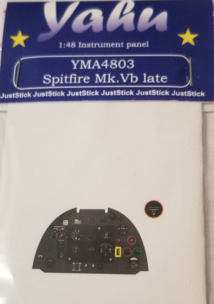 RESALE SHOP - Yahu Models Instrument Panel Spitfire Mk. Vb Late 1:48