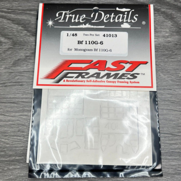 RESALE SHOP - True Details 1/48 Fast Frames SA Bf110G-6 For Monogram