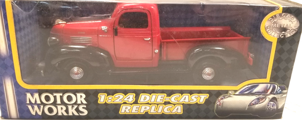 RESALE SHOP - Motor Works 1:24 1941 Plymouth Pickup #73200 - NIOB