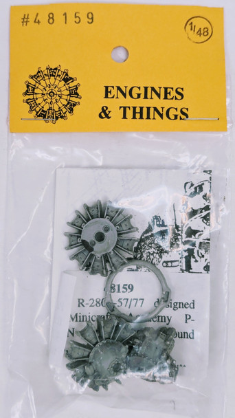 RESALE SHOP - Engines & Things 1:48 Pratt & Whitney R-2800-57/77 Radial Engine - KIt #48159