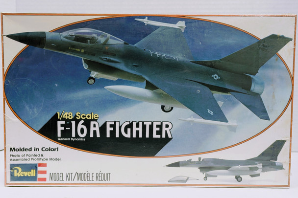 RESALE SHOP - Revell 1:48 General Dynamics F-16A Fighter Plastic Model Kit #4305