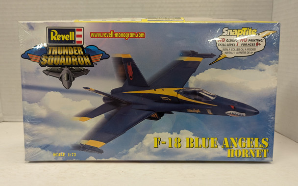 RESALE SHOP - Revell SnapTite 1/72 F-18 Blue Angels Hornet