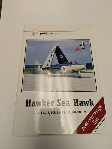RESALE SHOP - Hawker Sea Hawk, Post-war wings Line (4+ Publication)