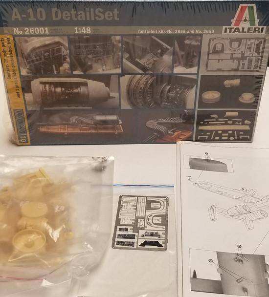 RESALE SHOP - Italeri A-10 Detail Set 1/48 For Italeri 2655 and 2659