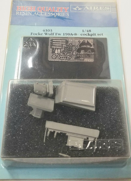 RESALE SHOP - AIRES High Quality Focke Wulf Fw190A-8 Cockpit Set 1/48