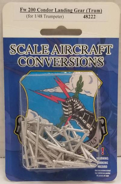 RESALE SHOP - Scale Aircraft Conversions 1/48 Fw200 Condor Gear (For Trumpeter)