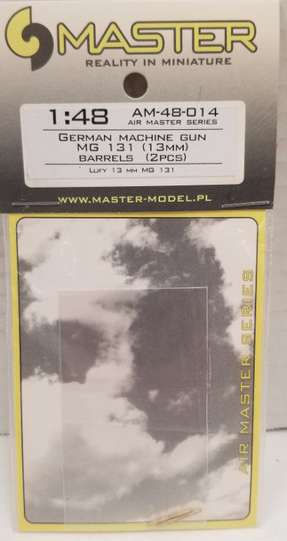 RESALE SHOP - Master Reality 1/48 German Machine Gun MG 131 (13MM) Barrels (2pc) RESALE SHOP - Master Reality 1/48 German Machine Gun MG 131 (13MM) Barrels (2pc)