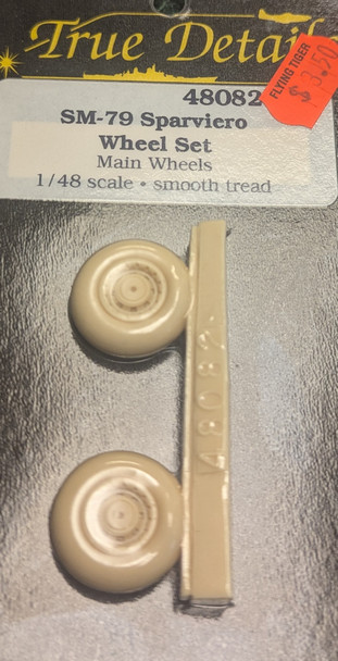 RESALE SHOP - True Details 1/48 Main Wheel SM-79 Sparviero Wheel Set