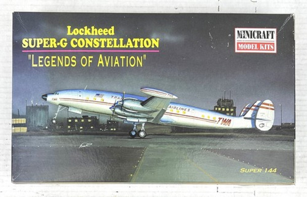 RESALE SHOP - Minicraft Lockheed Super-G Constellation "Legends of Aviation" 1:144 Kit