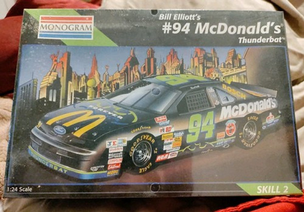 RESALE SHOP - Monogram #94 McDonalds Thunderbat Bill Elliott #2469 1:24 Nascar