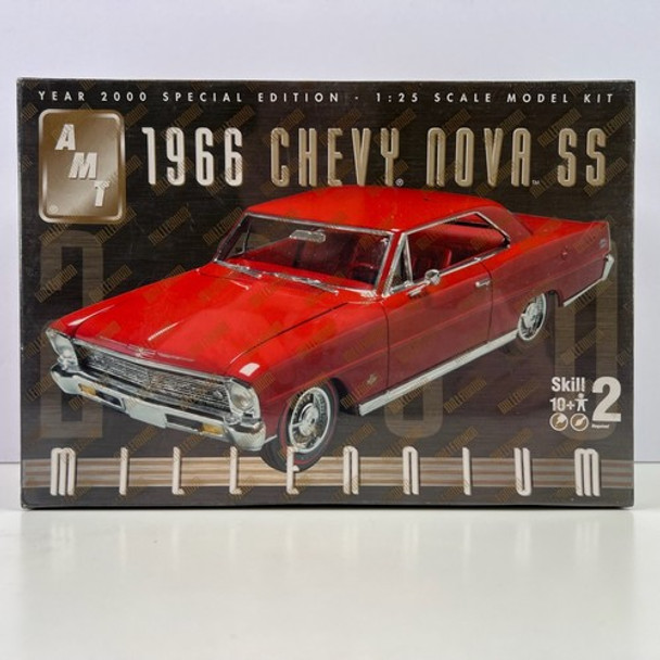 RESALE SHOP - AMT 30296 1966 Chevy Nova SS Millennium 1:25 Skill 2 Model Kit