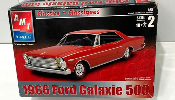 RESALE SHOP - AMT Ertl 1:25 Scale 1966 Ford Galaxie 500 muscle car model kit