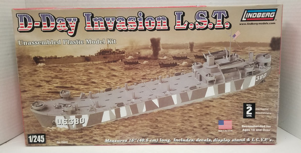 RESALE SHOP - Lindberg 1/245 D-Day Invasion L.S.T 70865