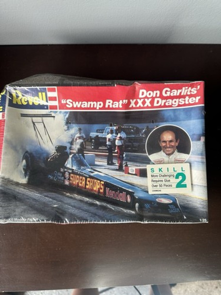 RESALE SHOP - Revell 1987 Don Garlits Swamp Rat XXX Dragster Model Unbuilt 1/25