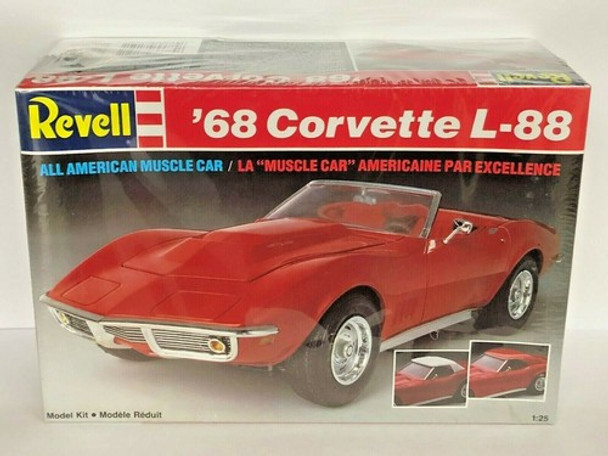 RESALE SHOP - Revell 7159 1/25 All American Muscle Car '68 Chevy Corvette L-88 Model Kit