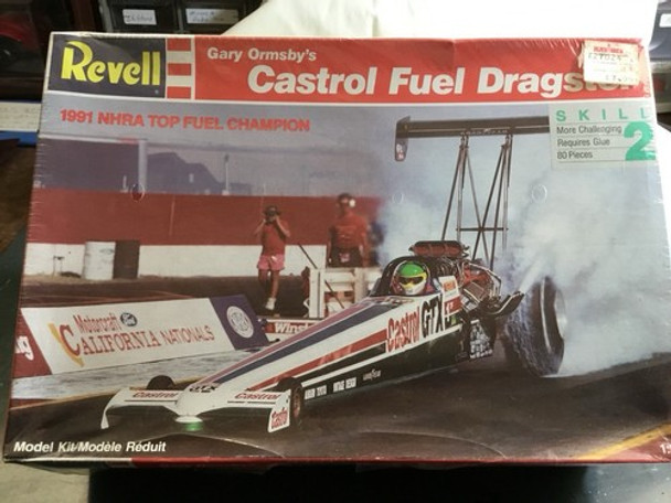 RESALE SHOP - Revell - 1991 - 1/25 - Castrol Fuel Dragster Gary Ormsby - #7425