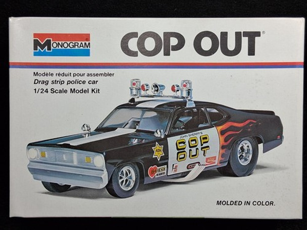 RESALE SHOP - Monogram Cop Out 1/24 Drag Strip Police Car