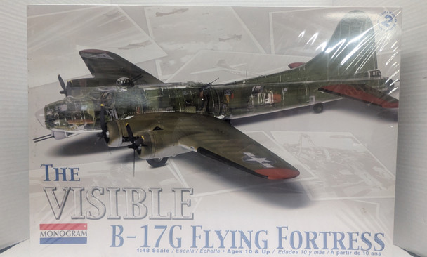 RESALE SHOP - Monogram 1/48 The Visible B-17G Flying Fortress 85-5614