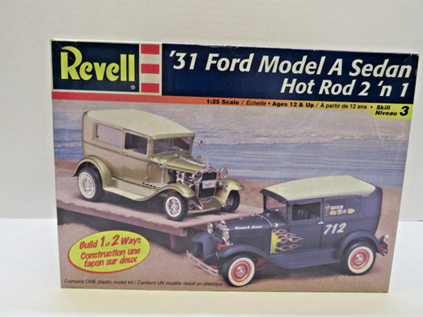 RESALE SHOP - Revell '31 Ford Model A Sedan 1:25 Scale Model Kit NIB #85-2169
